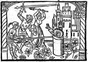 A most fearsome combat.